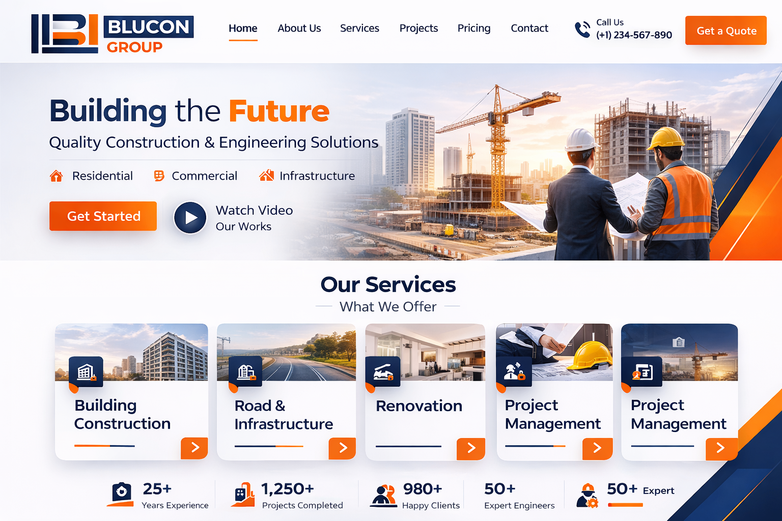 Blucon Group hero image